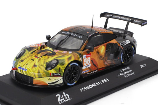 1/43 Atlas IXO Edition PORSCHE - 911 991 RSR 4.0L TEAM PROJECT N 56 WINNER LMGTE AM CLASS 24h LE MANS 2019 JORG BERGMEISTER - PATRICK LINDSEY - EGIDIO PERFETTI - VARIOUS