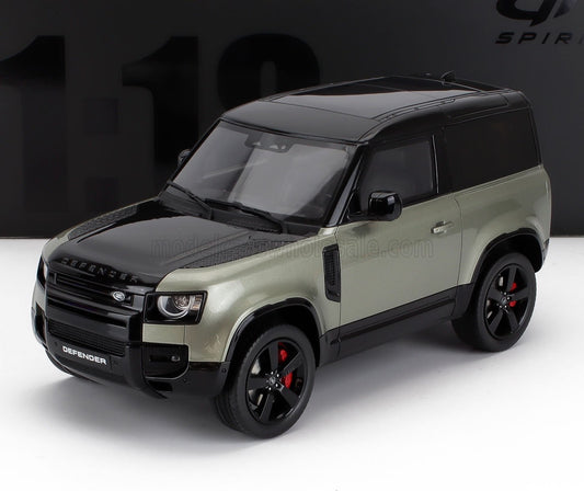 1/18 GT-SPIRIT LAND ROVER - DEFENDER 90 HSE P400 2021 - PANGEA GREEN METALLIC