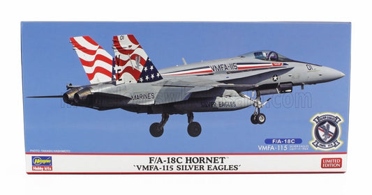 1/72 HASEGAWA GRUMMAN - F/A-18C SUPER HORNET VMFA-115 SILVER EAGLES AIRPLANE MILITARY 2019