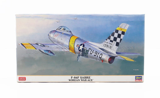 1/48 HASEGAWA NORTH AMERICAN - SABRE F86F MILITARY AIRPLANE 1949 Limited Edition