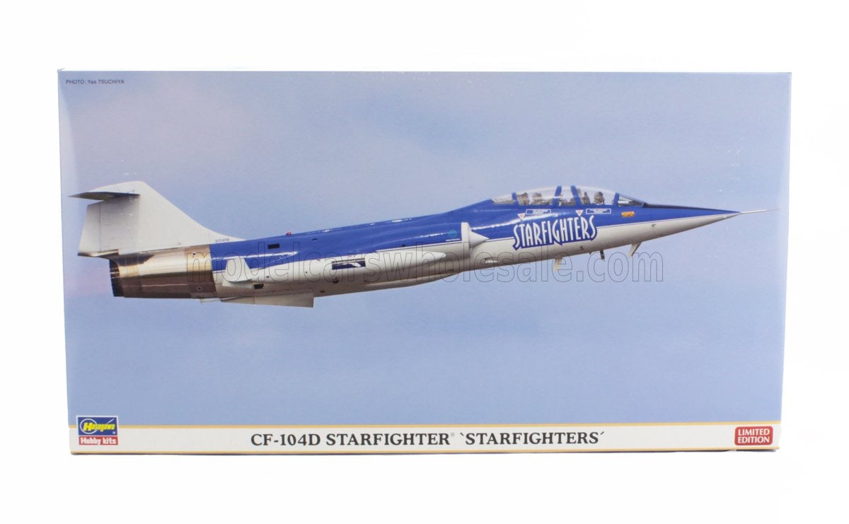 1/48 HASEGAWA LOCKHEED MARTIN - CF-104D STARFIGHTER MILITARY AIRPLANE Limited Edition