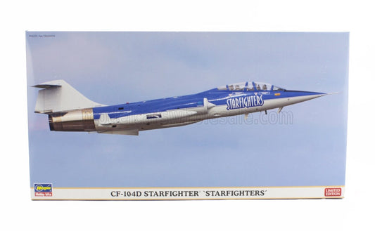 1/48 HASEGAWA LOCKHEED MARTIN - CF-104D STARFIGHTER MILITARY AIRPLANE Limited Edition