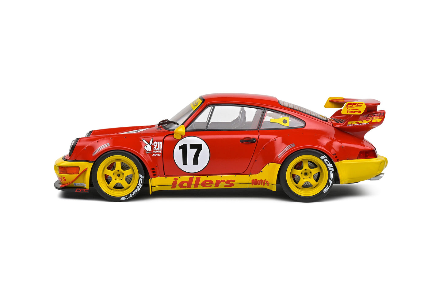 SOLIDO - 1/18 - PORSCHE - 911 964 RWB N 17 BODY KIT MATY'S IDLERS RACING 1994