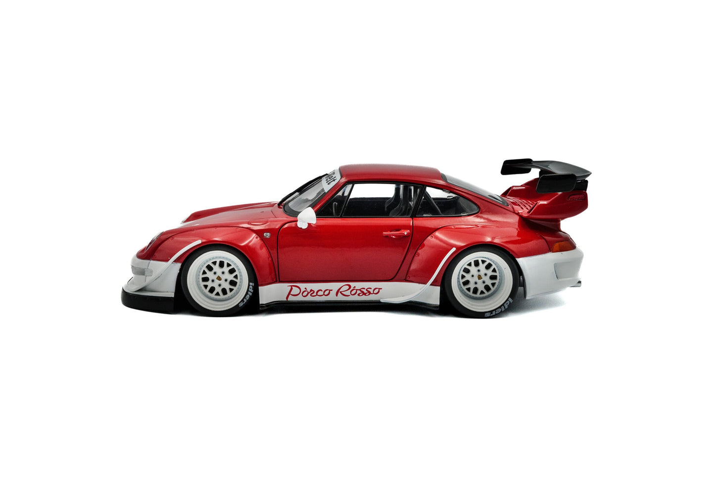 SOLIDO - 1/18 - PORSCHE - 911 993 RWB BODYKIT PORCO ROSSO COUPE 2020