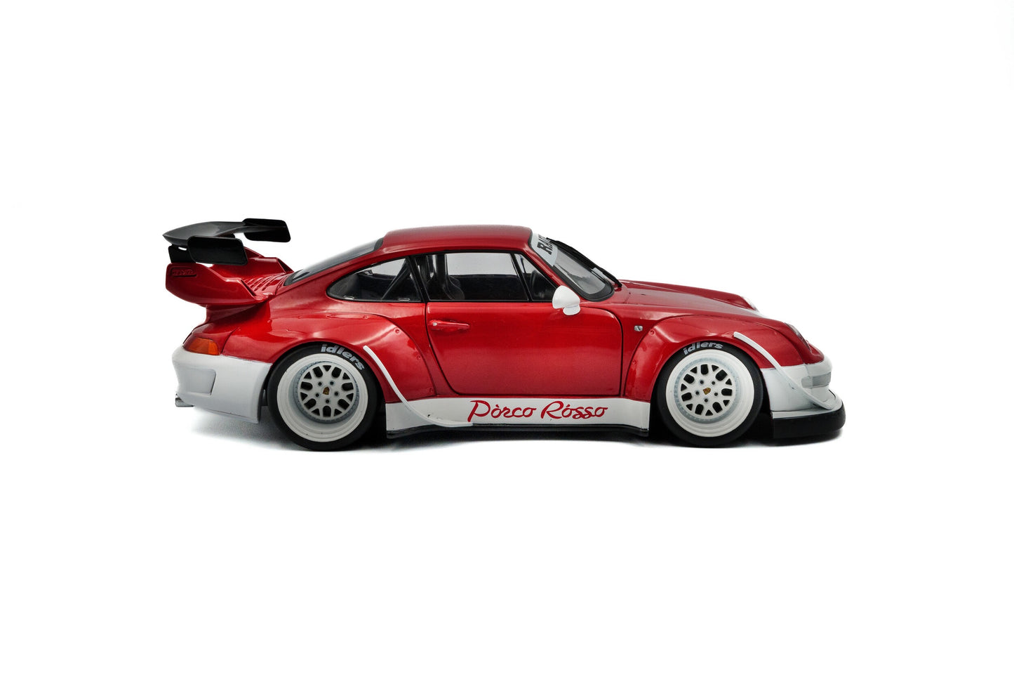 SOLIDO - 1/18 - PORSCHE - 911 993 RWB BODYKIT PORCO ROSSO COUPE 2020