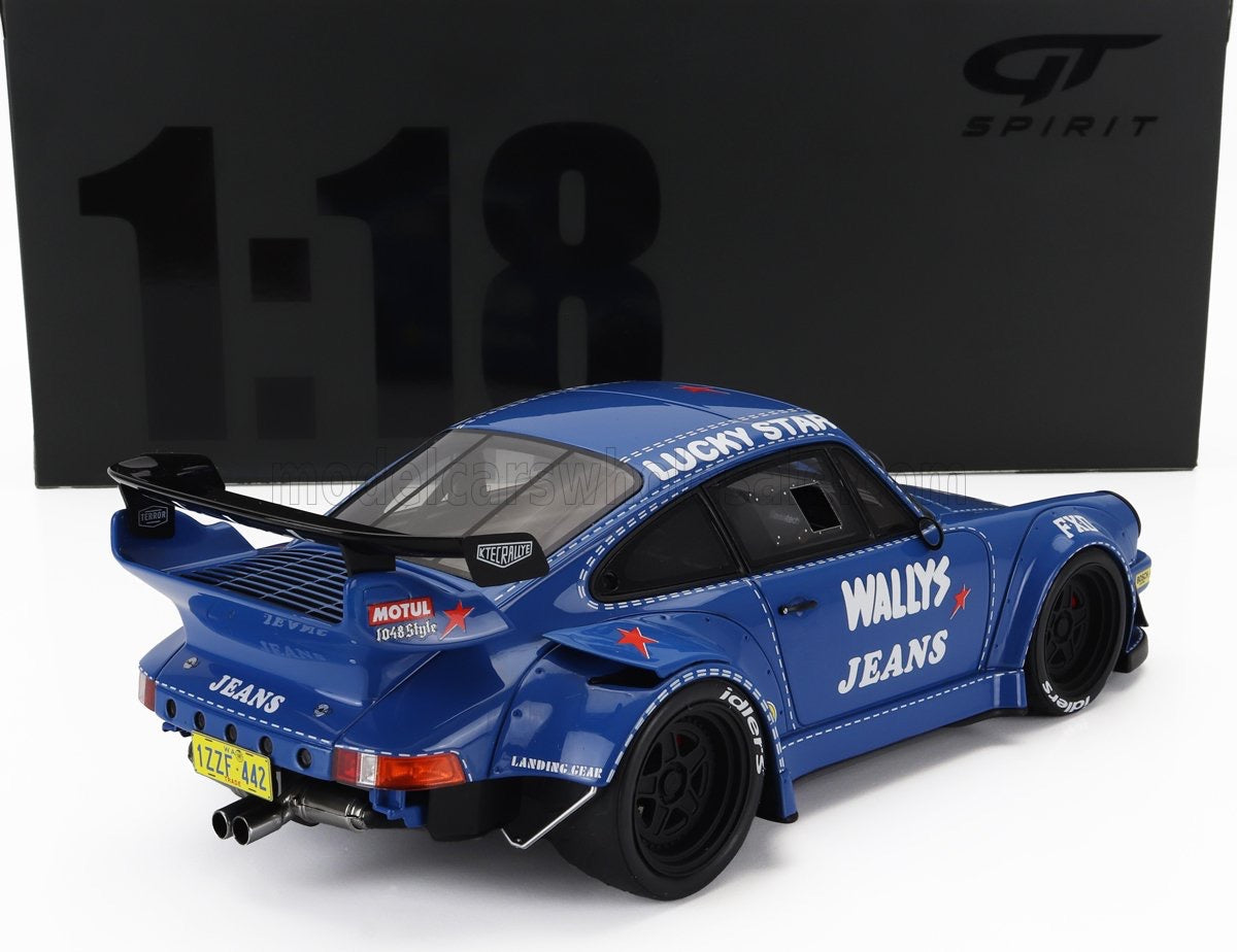 1/18 GT-SPIRIT PORSCHE - 911 964 RWB COUPE 1993 - ARROW BLUE
