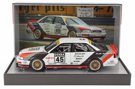 1/18 WERK83 AUDI - V8 QUATTRO TEAM AZR N 45 CHAMPION DTM SEASON 1991 FRANK BIELA