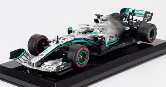 1/24 Die-Cast Hatchette Collection MERCEDES GP - F1 W10 EQ POWER+ TEAM AMG PETRONAS MOTORSPORT N 44 WORLD CHAMPION SEASON 2019 LEWIS HAMILTON - BLISTER BOX