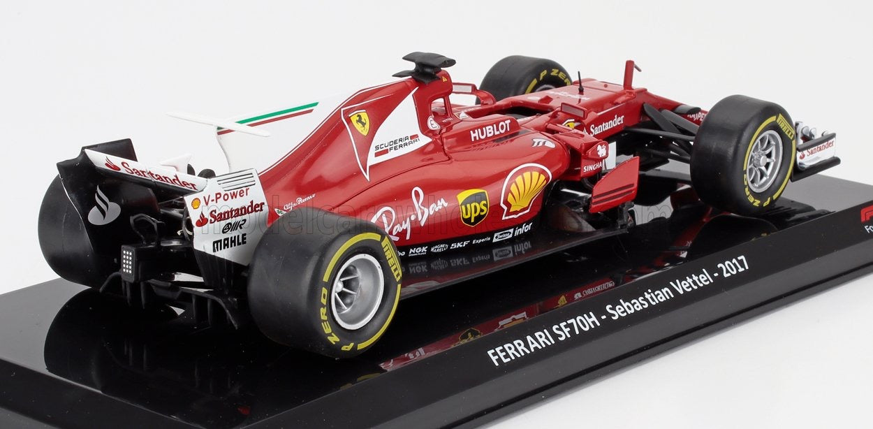 1/24 Die-Cast Hatchette Collection FERRARI - F1 SF70H N 5 SEASON 2017 SEBASTIAN VETTEL - BLISTER BOX