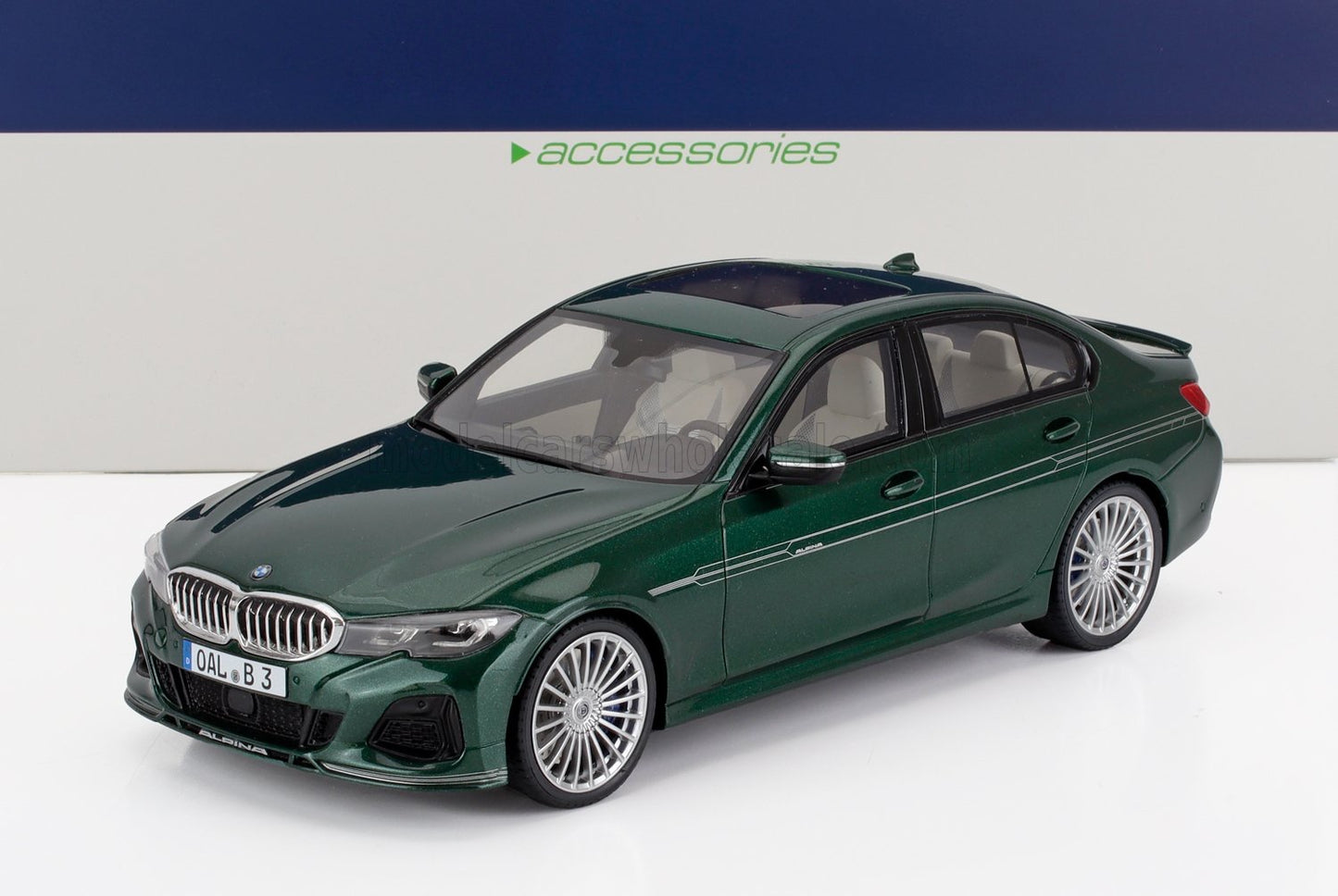 1/18 GT-SPIRIT BMW - 3-SERIES ALPINA B3 (G20) 2022 - GREEN METALLIC LIMITED EDITION
