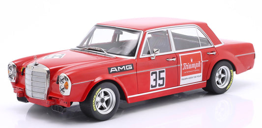 1/18 WERK83 MERCEDES BENZ - 300 SEL 6.8 AMG N 35 SUDWESTPOKAL HOCKENHEIM 1971 HELMUT KELLENERS
