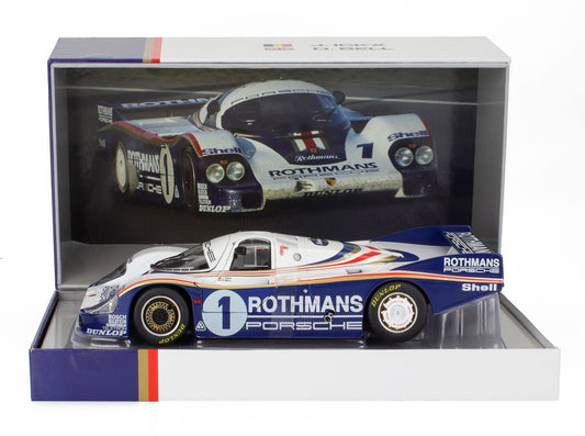 1/18 WERK83 PORSCHE - 956LH 2.6L F6 TWIN TURBO TEAM ROTHMANS PORSCHE SYSTEM N 1 WINNER 24h LE MANS 1982 JACKY ICKX - DEREK BELL