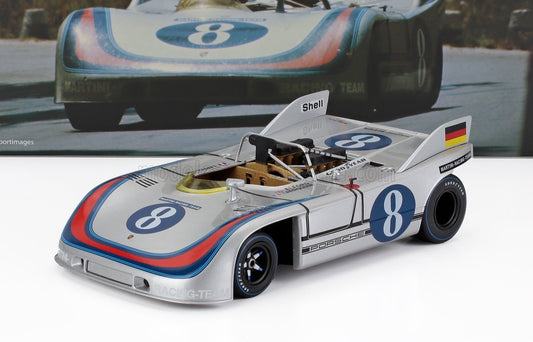 1/18 WERK83 PORSCHE - 908/03 SPIDER TEAM MARTINI RACING N 8 TARGA FLORIO 1971 VIC ELFORD - GERARD LARROUSSE