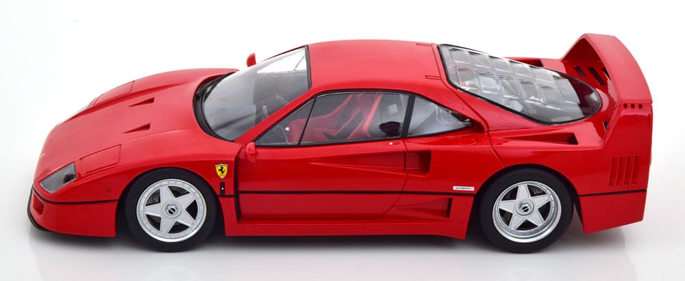 1/18 KK-SCALE FERRARI - F40 1987 - RED INTERIOR - ROSSO FERRARI RED Limited Edition