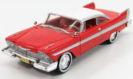 Greenlight 1:24 PLYMOUTH - FURY 2-DOOR 1958 - CHRISTINE LA MACCHINA INFERNALE