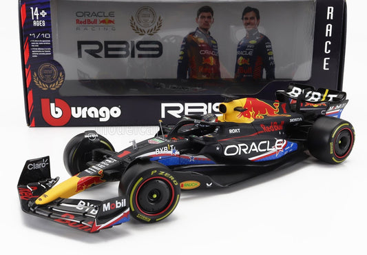1/18 EXCLUSIVE DIE-CAST RED BULL - F1 RB19 TEAM ORACLE RED BULL RACING N 1 WORLD CHAMPION WINNER AUSTIN USA GP 2023 MAX VERSTAPPEN
