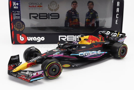 1/18 EXCLUSIVE DIE-CAST RED BULL - F1 RB19 TEAM ORACLE RED BULL RACING N 1 WORLD CHAMPION WINNER MIAMI GP 2023 MAX VERSTAPPEN