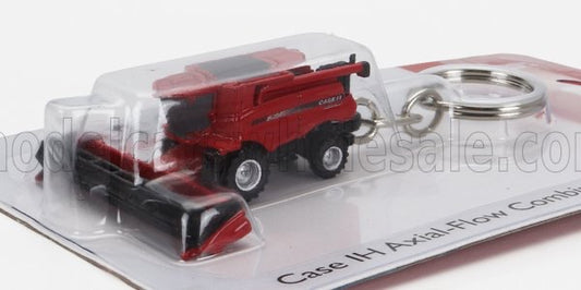 1/87 UNIVERSAL HOBBIES Metal CASE-IH - PORTACHIAVI - KEYRING 9240 AXIAL FLOW MIETITREBBIA HARVESTER 2010