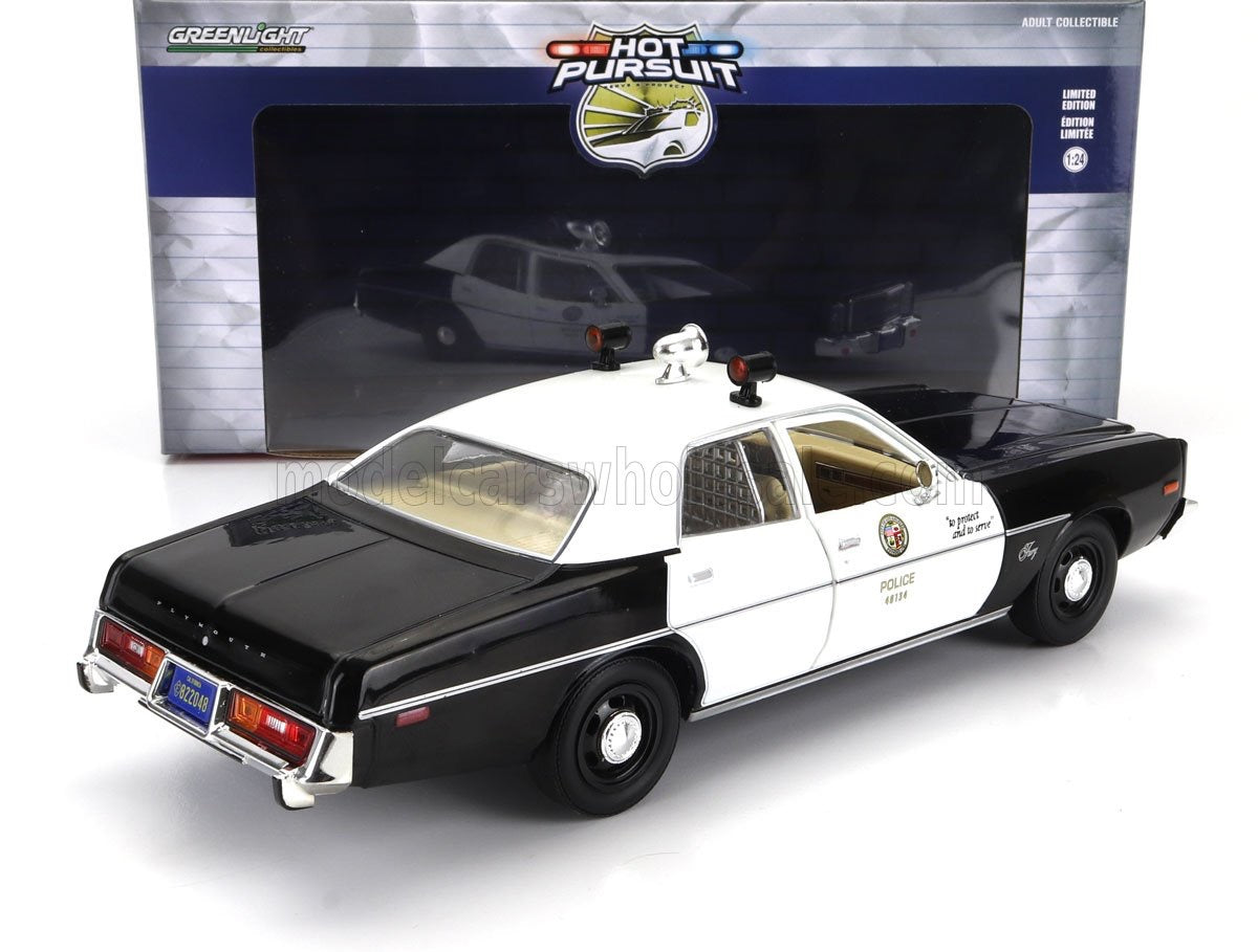Greenlight 1:24 PLYMOUTH - FURY LOS ANGELES POLICE DEPARTMENT 1978