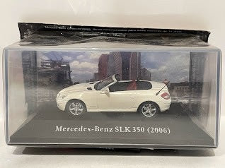 1/43 ATLAS DIE-CAST Metal MERCEDES BENZ - SLK-CLASS SLK350 SPIDER OPEN 2006 - WHITE