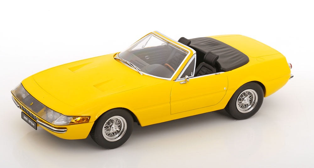 1/18 KK-SCALE FERRARI - 365 GTS DAYTONA SPIDER 1-SERIES OPEN 1969 - YELLOW