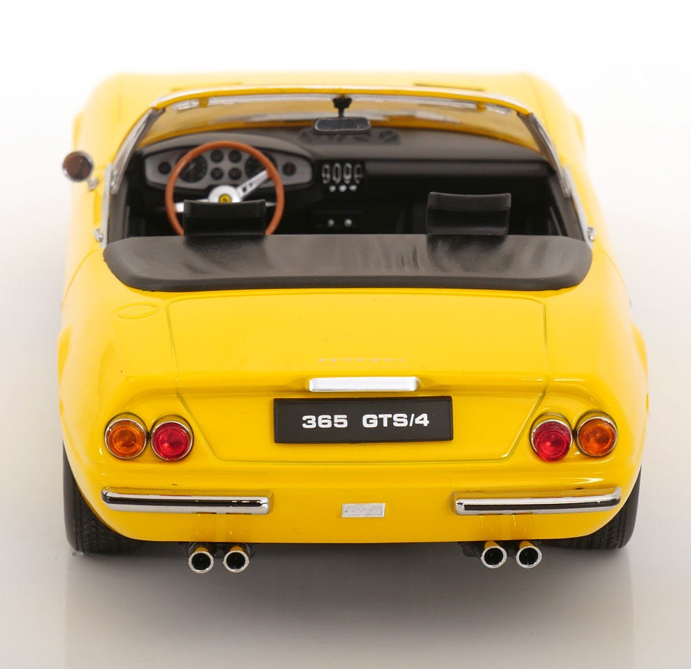 1/18 KK-SCALE FERRARI - 365 GTS DAYTONA SPIDER 1-SERIES OPEN 1969 - YELLOW