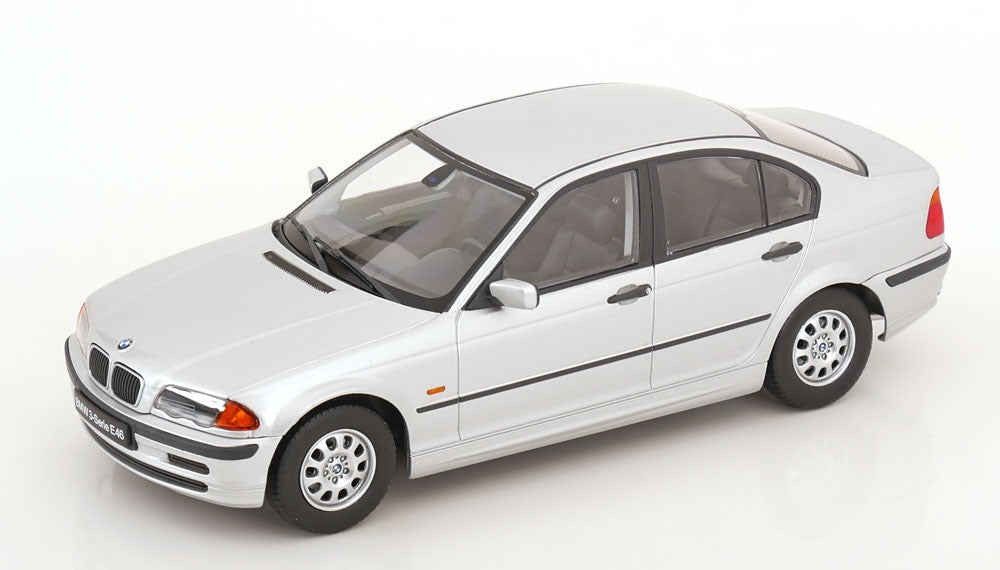 1/18 KK-SCALE BMW - 3-SERIES (E46) Sedan 1999 - SILVER Limited Edition