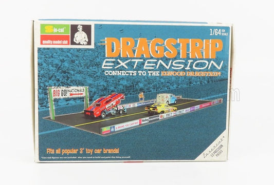 1/64 SJO ACCESSORIES - DIORAMA DRAGSTRIP KIT EXTENSION - BIG GO NATIONALS - /