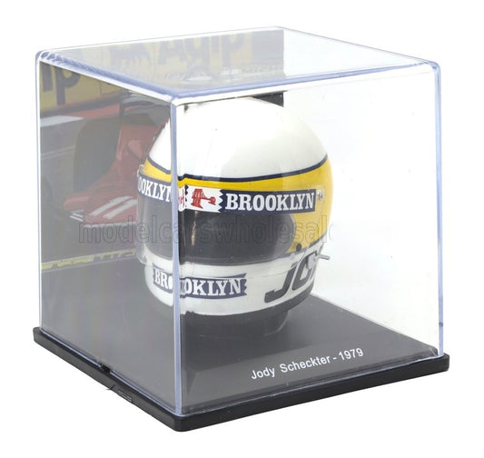1/5 Spark Edition HELMET - F1 CASCO HELMET JODY SCHECKTER 312T4 TEAM FERRARI WORLD CHAMPION SEASON 1979