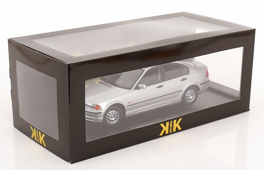 1/18 KK-SCALE BMW - 3-SERIES (E46) Sedan 1999 - SILVER Limited Edition
