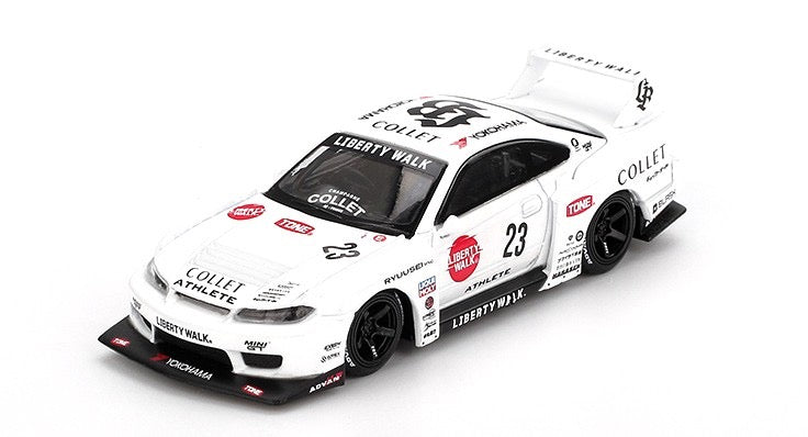 MINI GT 1/64 NISSAN - SILVIA (S15) COUPE N 23 LB SUPER SILHOUETTE ATHLETE RHD 2024