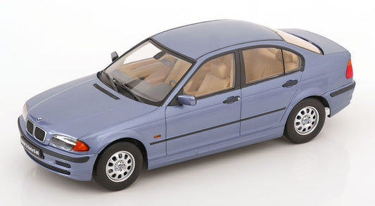 1/18 KK-SCALE BMW - 3-SERIES (E46) Sedan 1999 - LIGHT BLUE MET Limited Edition
