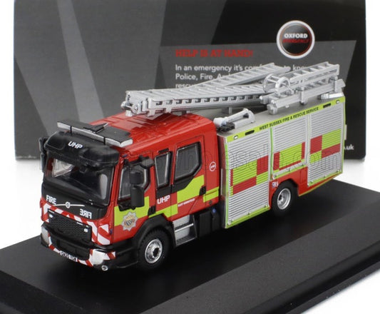 1/76 OXFORD-MODELS VOLVO - FL TANKER TRUCK FIRE ENGINE 2018