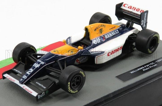 Atlas 1/43 Die-Cast WILLIAMS - F1 RENAULT FW15 ELF N 2 ALAIN PROST SEASON 1993 WORLD CHAMPION