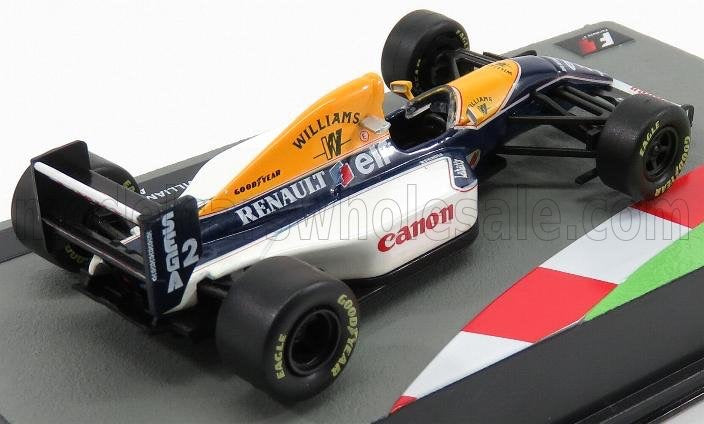Atlas 1/43 Die-Cast WILLIAMS - F1 RENAULT FW15 ELF N 2 ALAIN PROST SEASON 1993 WORLD CHAMPION