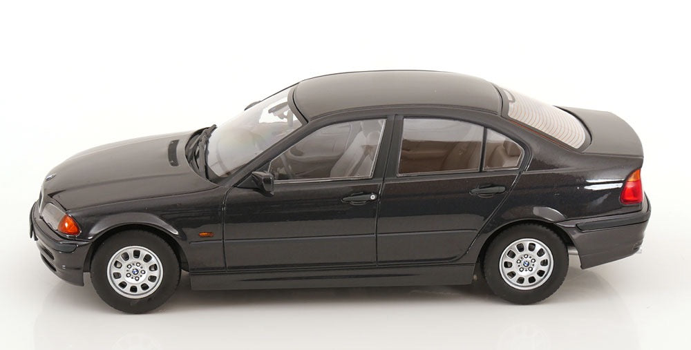 1/18 KK-SCALE BMW - 3-SERIES (E46) Sedan 1999 - LIGHT BLACK MET Limited Edition