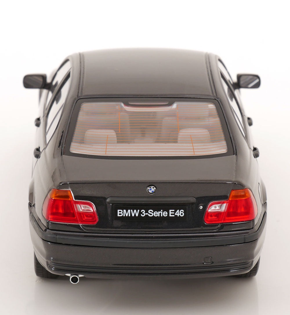 1/18 KK-SCALE BMW - 3-SERIES (E46) Sedan 1999 - LIGHT BLACK MET Limited Edition