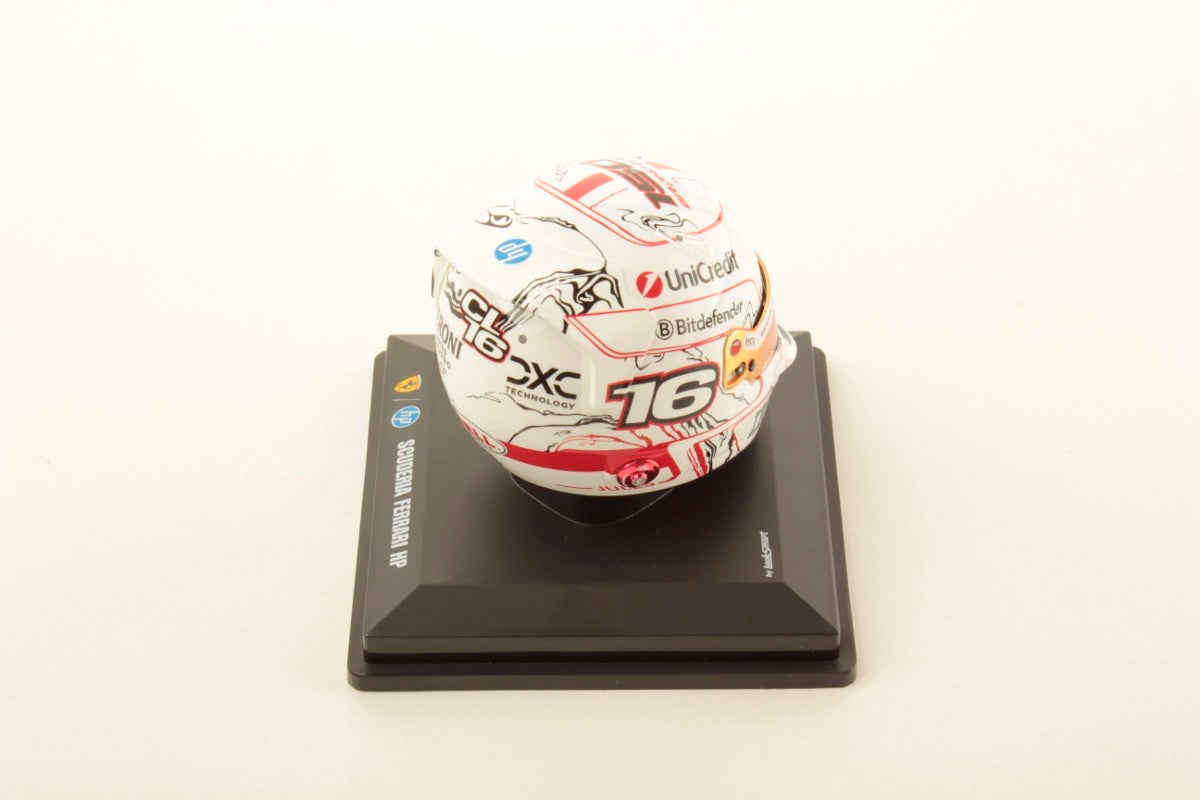 1/5 SPARK HELMET - BELL HELMET - CHARLES LECLERC – SCUDERIA FERRARI HP JAPAN GP 2025 – 150TH GP