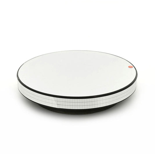 DELUXE Rotary Turntable 360° Mirrored 10" Motorised USB & Battery Powered For 1/24-1/18 Cars