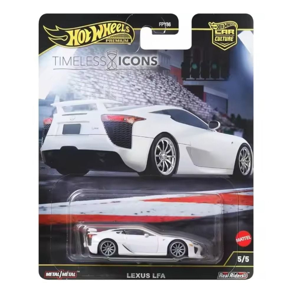 How Wheels 1/64 Premium 2025 Time Less Icon Ferrari F50 Nissan GT-R Porsche Lexus LFA Koenigsegg  Set New!