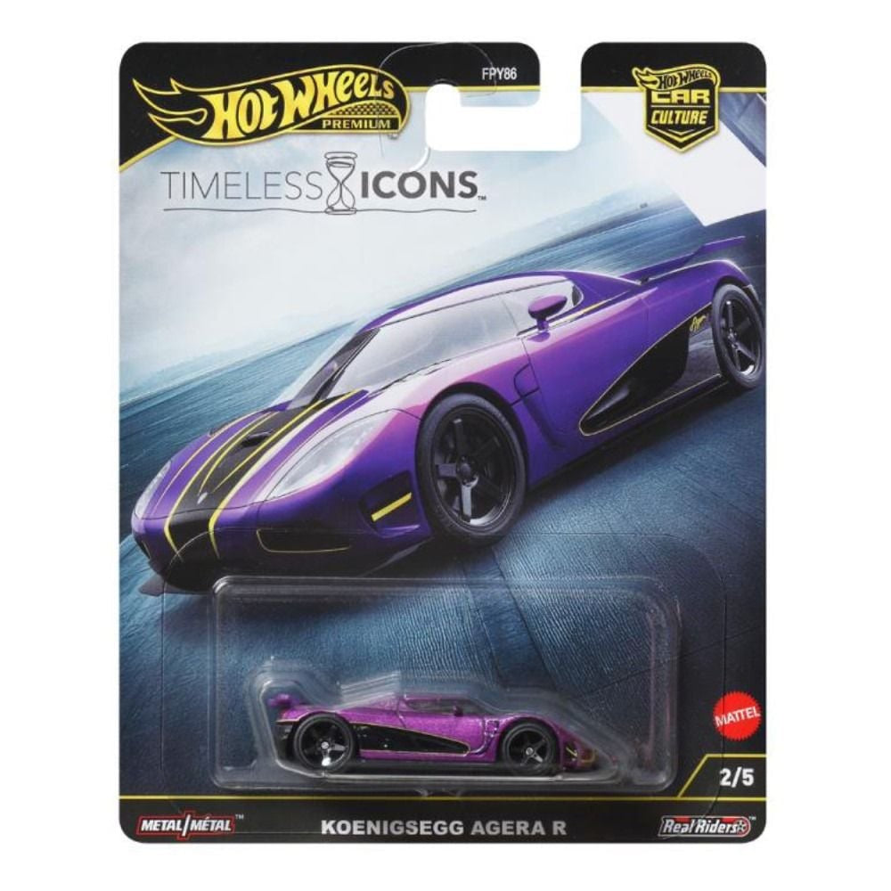 How Wheels 1/64 Premium 2025 Time Less Icon Ferrari F50 Nissan GT-R Porsche Lexus LFA Koenigsegg  Set New!
