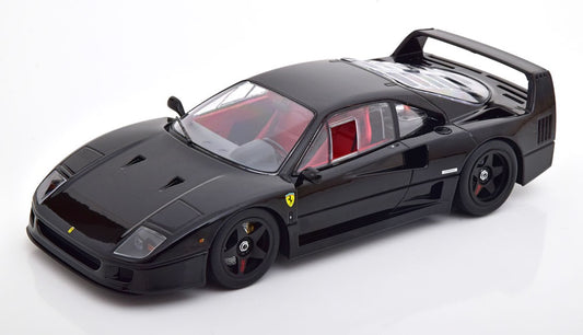 1/18 KK-SCALE FERRARI - F40 LIGHT WEIGHT 1990 - BLACK Limited Edition