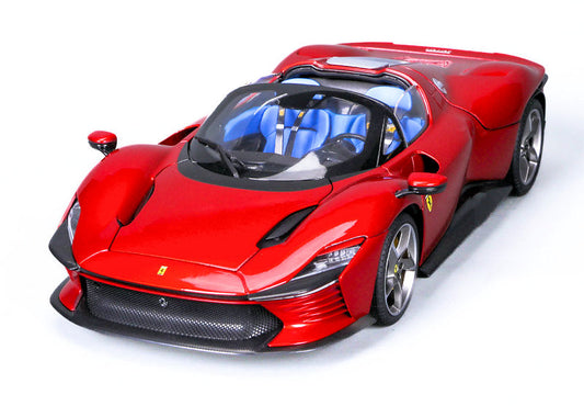 1/18 BURAGO SIGNATURE SERIES FERRARI - DAYTONA SP3 2022 - ROSSO MAGMA - FULL OPENINGS