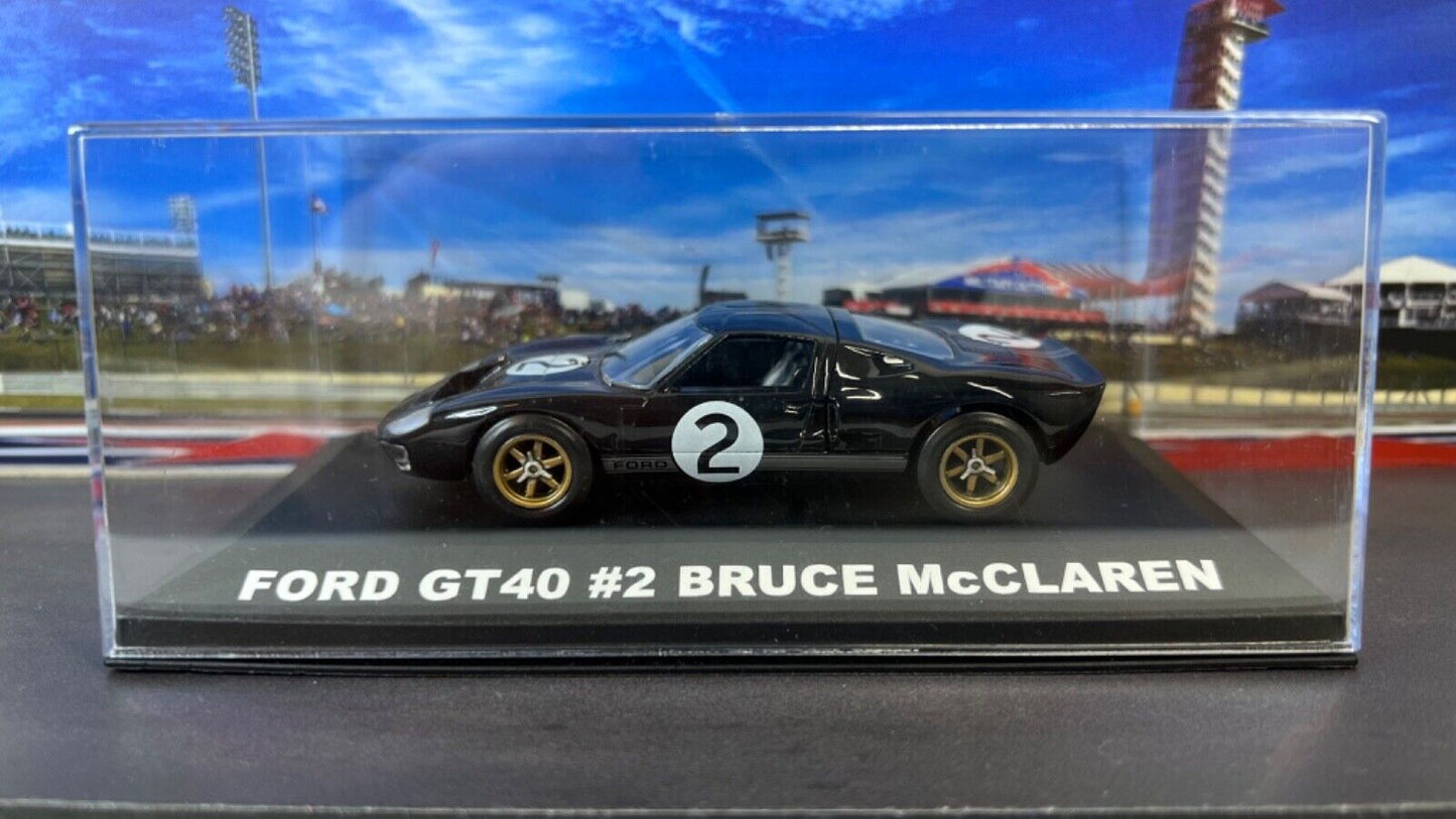 Custom Super Detailed 1:43 Die-Cast Ford GT40 Le Mans 24h 1969 #2 Bruce McLaren