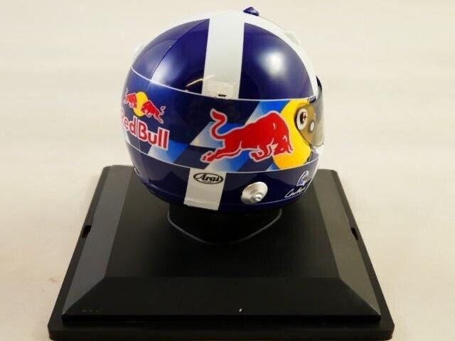 1/5 Spark Edition HELMET F1 CASCO RED BULL FORMULA 1 TEAM SEASON 2005 David Coulthard