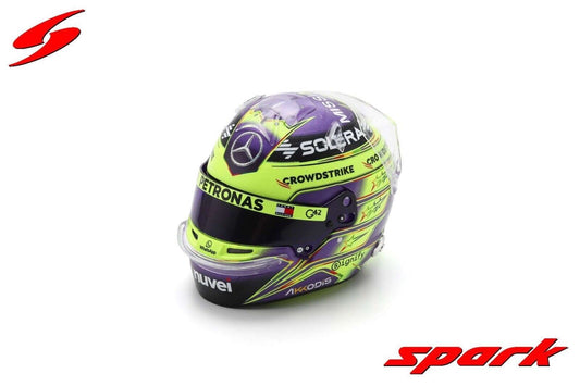 1/5 SPARK HELMET MERCEDES-AMG PETRONAS F1 LEWIS HAMILTON WINNER BRITISH GP 2024
