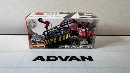2020 MATCHBOX POWER GRAB #82/100 FORD F-350 SUPER DUTY M75 75 YEARS SPECIAL BOX
