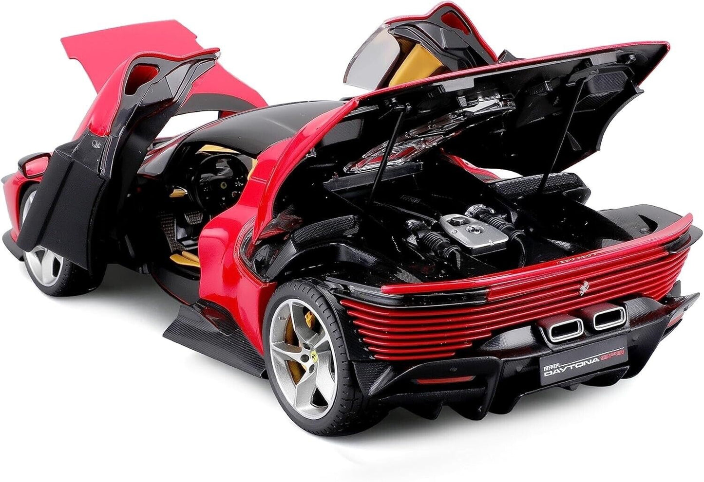 Burago Signature 1/18 Ferrari DAYTONA SP3 TARGA 2022 Rosso Corsa Highly Detailed