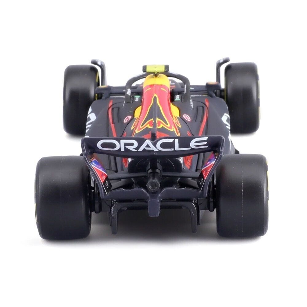 Burago 1/43 Signature F1 Red Bull RB18 w/ Driver #11 Sergio Perez in Display Case