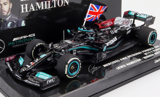 MINICHAMPS 1/43 Mercedes F1 W12 #44 Winner British GP Silverstone 2021 Lewis Hamilton 1 of 1296!